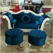 Set Sofa Pelaminan Duco Putih